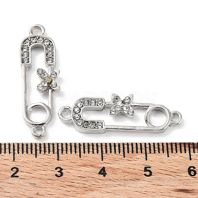 Alloy with Rhinestone Pendants FIND-B028-07P-1