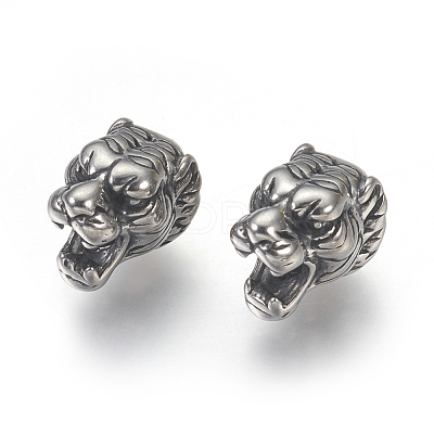 304 Stainless Steel Beads STAS-E446-20AS-1
