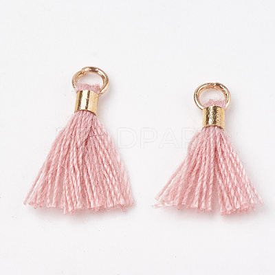 Polycotton(Polyester Cotton) Tassel Pendant Decorations LS-FIND-S275-25G-1