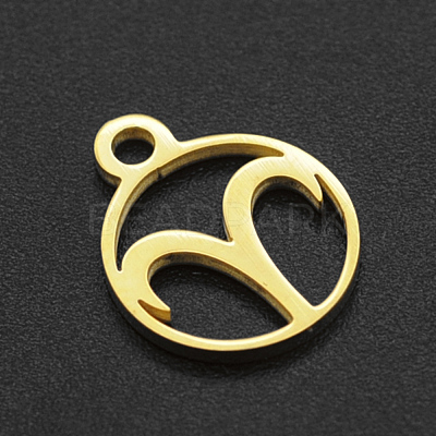 201 Stainless Steel Charms STAS-T014-LA111-1-1