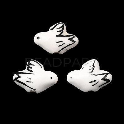 Handmade Porcelain Beads PORC-A034-06-1