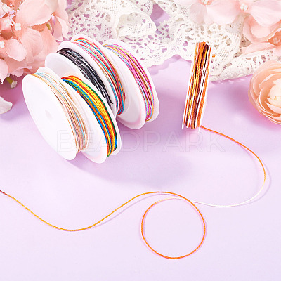 40.8M 6 Colors Waxed Polyester Cords YC-TA0001-25-1