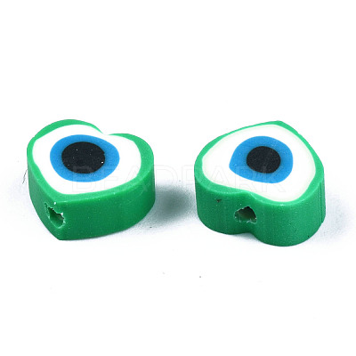Handmade Polymer Clay Beads CLAY-T019-08A-1