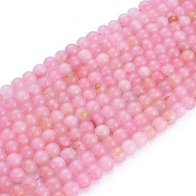 Natural Rose Quartz Beads Strands X-G-F591-04-10mm-1