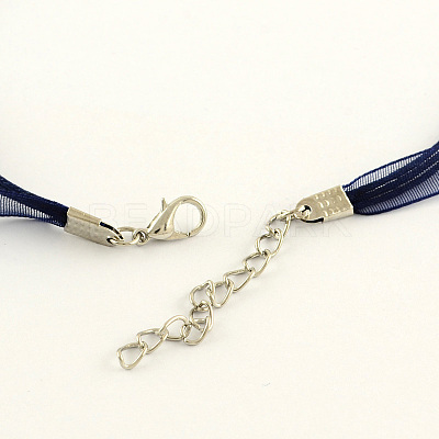 Multi-strand Necklace Cord for Jewelry Making NJEW-R218-19-1