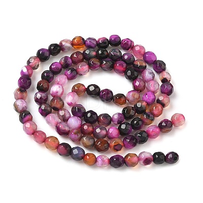 Natural Agate Beads Strands G-H302-A01-10-1