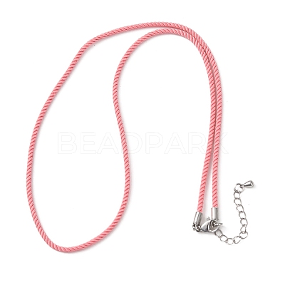 2MM Round Nylon Milan Cord Necklace Makings MAK-F038-C-P-1