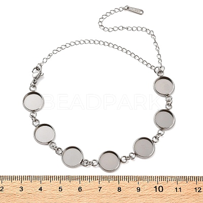 Non-Tarnish 304 Stainless Steel Bracelet Making SA-CBAFBB7-02P-A-1