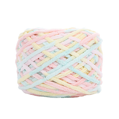 Gradient Color Polyester Wool Blend Yarn YCOR-PW0001-004A-39-1