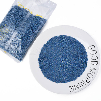 11/0 Czech Opaque Glass Seed Beads SEED-N004-003B-01-1