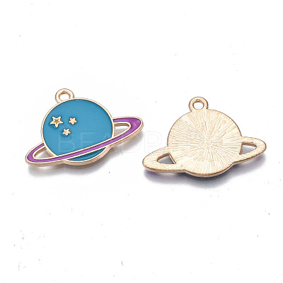 Alloy Enamel Pendants X-ENAM-S115-022-1