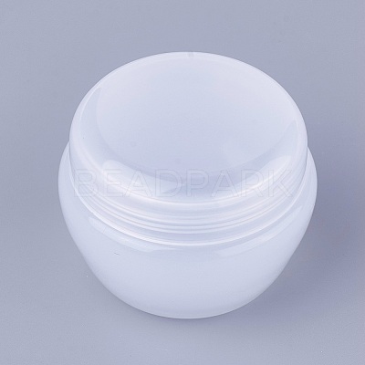 30g PP Plastic Refillable Cream Jar MRMJ-WH0046-A02-1