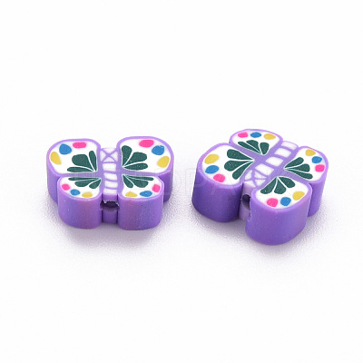 Handmade Polymer Clay Beads X-CLAY-N011-010-1