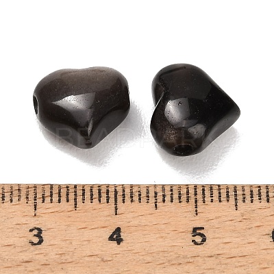 Natural Silver Sheen Obsidian Beads GG-CBA4A3B-C26-02-1