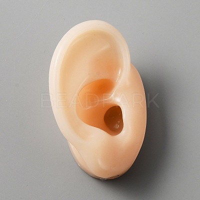 Silicone Ear Flexible Model Body Part Displays AJEW-WH0367-03B-1