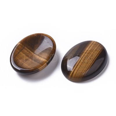 Natural Tiger Eye Massager DJEW-F008-E01-1