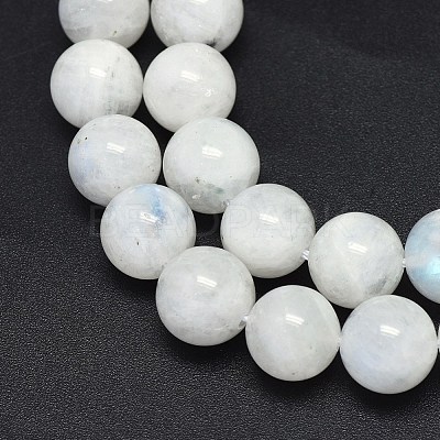 Natural Rainbow Moonstone Beads Strands G-F602-03-10mm-1