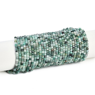 Natural Emerald Beads Strands G-P553-E04-02-1