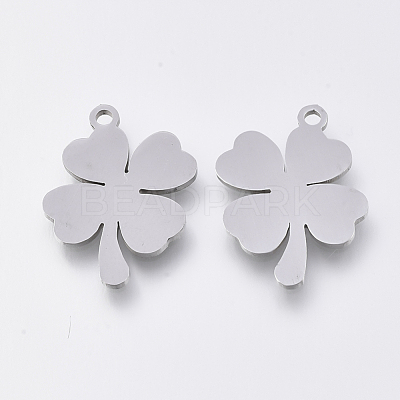 Tarnish Resistant 201 Stainless Steel Pendants STAS-S110-050P-1