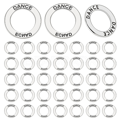 50Pcs Tibetan Style Alloy Pendants FIND-PH0020-30-1