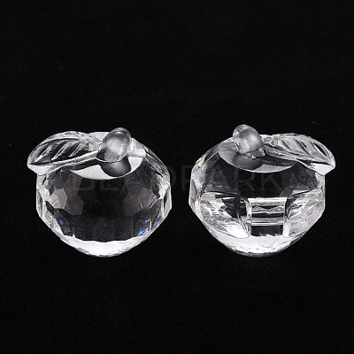 Transparent Acrylic Pendants TACR-T024-05B-205-1