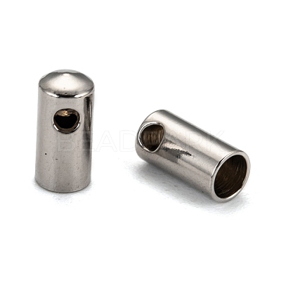 Tarnish Resistant 304 Stainless Steel Cord Ends STAS-E033-1-1