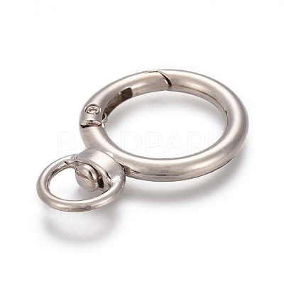 Alloy Swivel Clasps KEYC-H109-01-1
