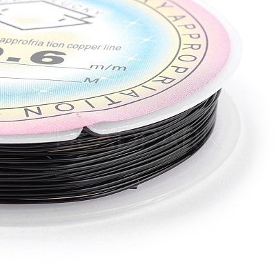 Round Copper Jewelry Wire X-CWIR-CW0.6mm-15-1