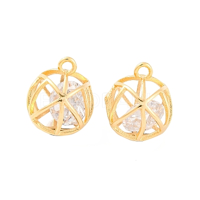 Brass Charms KK-U024-10C-G-1