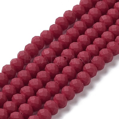 Glass Beads Strands X1-EGLA-A034-P8mm-MD02-1