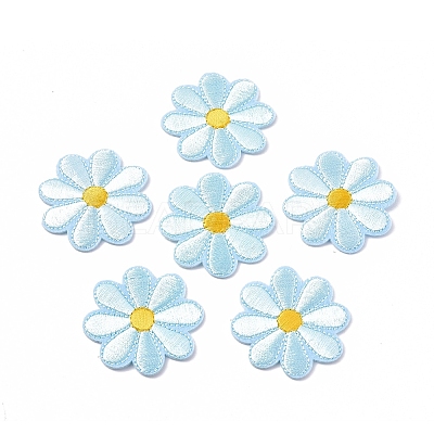 Computerized Embroidery Cloth Iron on/Sew on Patches DIY-WH0162-28B-1