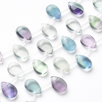 Natural Fluorite Beads Strands G-L527-11B-1