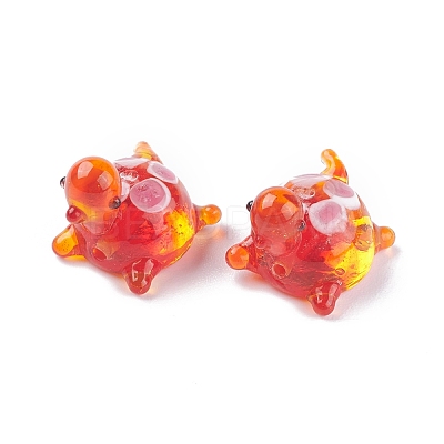 Handmade Lampwork Beads LAMP-D015-03F-1