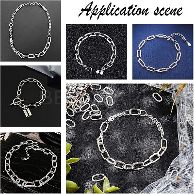 304 Stainless Steel Open Jump Rings STAS-UN0006-37A-1
