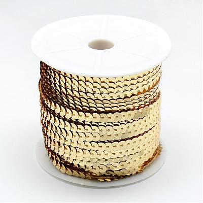 Plastic Paillette Beads PVC-Q085-6mm-6-1