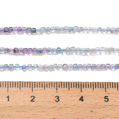 Natural Fluorite Beads Strands G-L634-D07-2.5x2.5mm-1