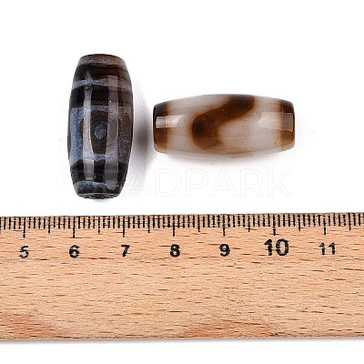 Tibetan Style dZi Beads TDZI-N002-01B-1