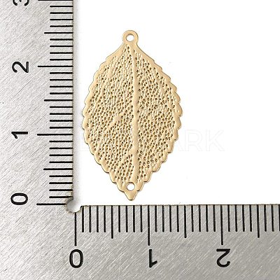 Rack Plating Brass Filigree Connector Charms KKC-D001-08KCG-1