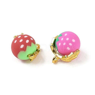 Handmade Polymer Clay Pendants CLAY-I012-04G-1