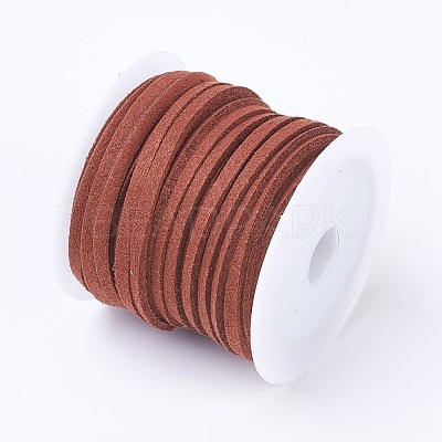 3x1.5mm Sienna Flat Faux Suede Cord X-LW-R003-40-1