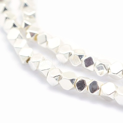 Electroplate Non-magnetic Synthetic Hematite Beads Strands G-L485-10B-S-1