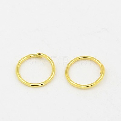 Iron Open Jump Rings JR4MM-M-1