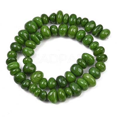 Dyed Natural White Jade Beads Strands GG-CBACF26-A03-01-1
