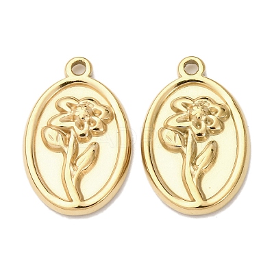 304 Stainless Steel Pendants STAS-I358-12G-10-1