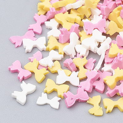 Handmade Polymer Clay Cabochons X-CLAY-N002-10-1