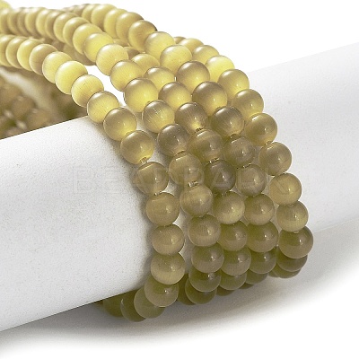 Cat Eye Beads Strands CE-F022-4mm-07-1