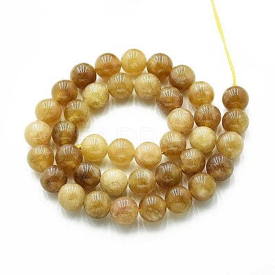 Natural Quartz Beads Strands G-N355-10mm-62-1