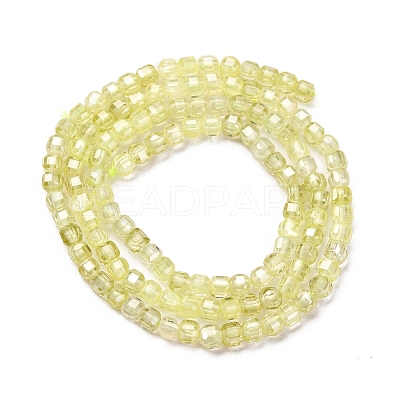 Cubic Zirconia Bead Strands ZIRC-P109-01B-08-1