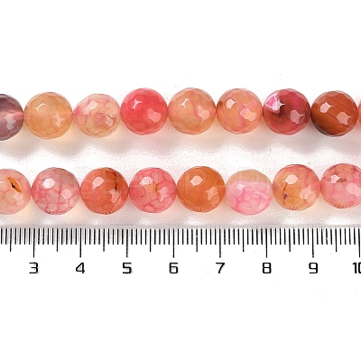 Natural Agate Beads Strands G-M437-C01-01I-1