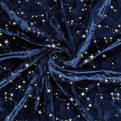 1M Velvet Spandex Fabric DIY-BC0017-52B-1